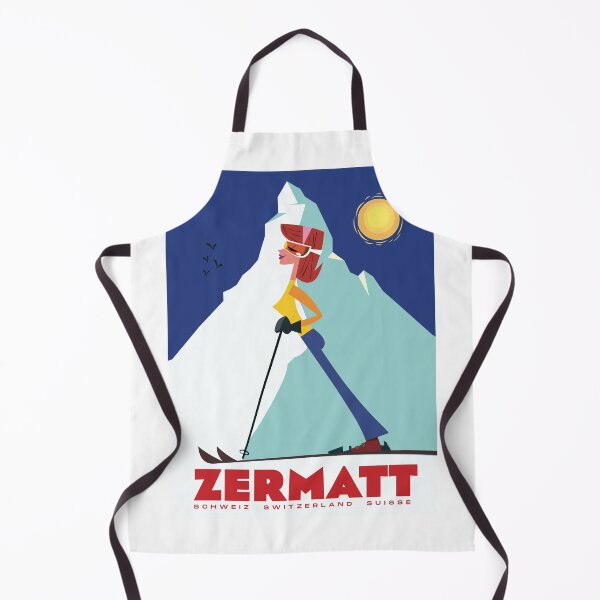 Item preview, Zermatt ski poster designed and sold by Gary Godel.