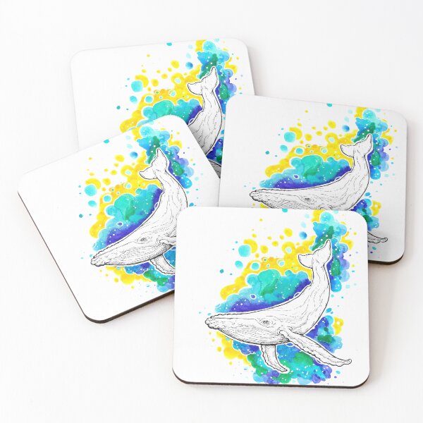 Item preview, Humpback Whale Watercolor designed and sold by Motivburg.