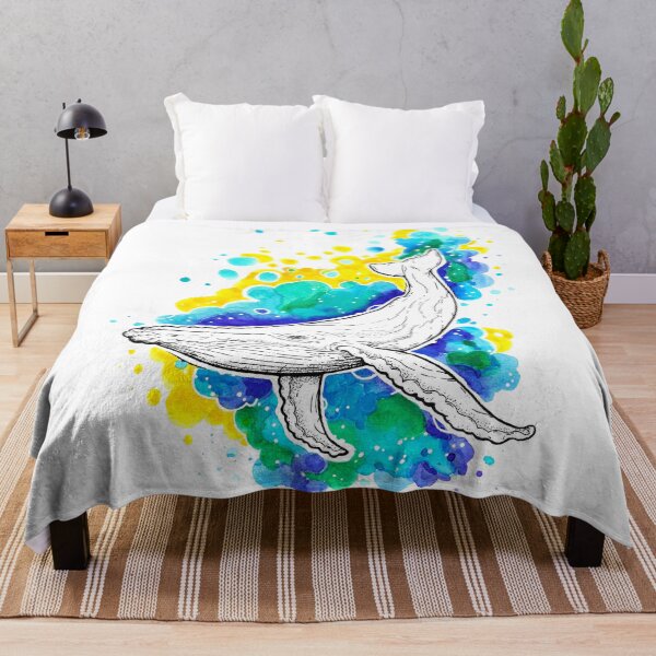 Item preview, Humpback Whale Watercolor designed and sold by Motivburg.