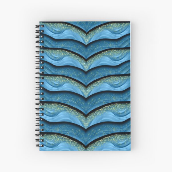 Item preview, Blue glitter line pattern designed and sold by M art & design.