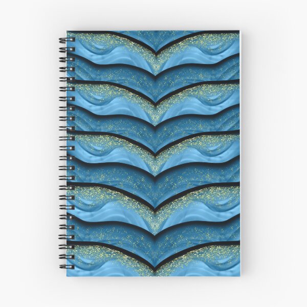 Item preview, Blue glitter line pattern designed and sold by M art & design.
