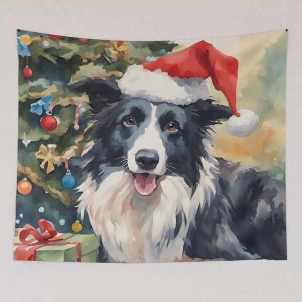 Item preview, Border Collie Sheepdog Christmas Tree designed and sold by Ameiva-Apparel.