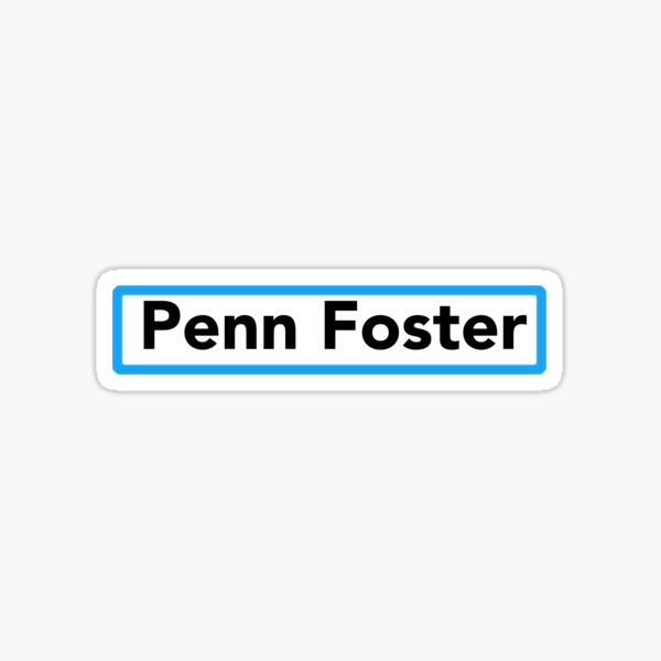 penn-foster-sticker-by-cocreations-redbubble