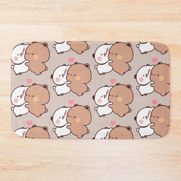 Item preview, Bubu and Dudu Hug | Bear Couple | Panda Yier | Bubu Brownie Bear Sticker designed and sold by valeriehsin.