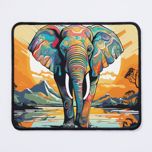Item preview, Elephant by the Stream designed and sold by PANNARUK THAILAND.