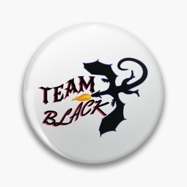 Item preview, "Blazing Black Dragons: Fear the Flames" Team black dragon design designed and sold by Thehobbiehouse.