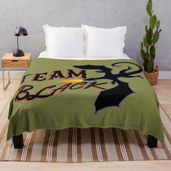 Item preview, "Blazing Black Dragons: Fear the Flames" Team black dragon design designed and sold by Thehobbiehouse.