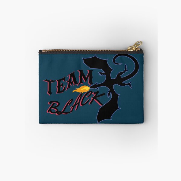 Item preview, "Blazing Black Dragons: Fear the Flames" Team black dragon design designed and sold by Thehobbiehouse.