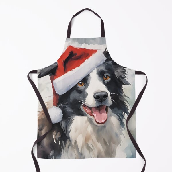 Item preview, Border Collie Sheepdog Christmas Santa Hat designed and sold by Ameiva-Apparel.