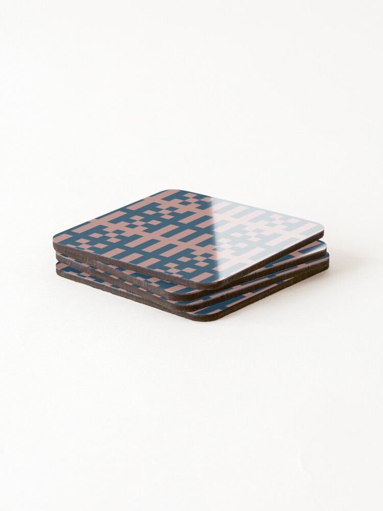 Thumbnail 4 of 5, Coasters (Set of 4), Abstract Pattern designed and sold by Designfs.