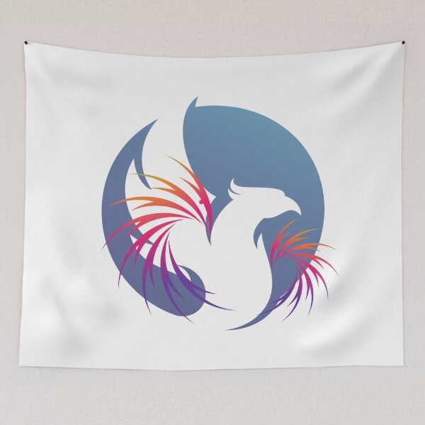 Item preview, Circle of Life, Fire Phoenix on White designed and sold by RnssncCo.