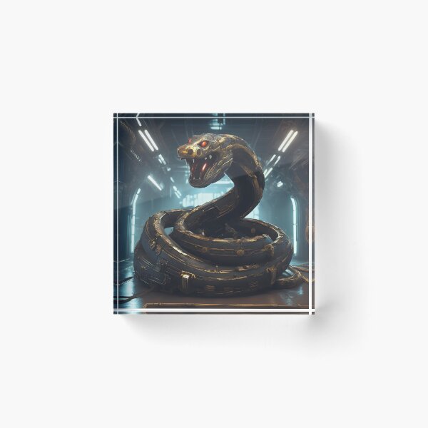 Item preview, Giant steampunk snake designed and sold by Maths-4-Nerds.