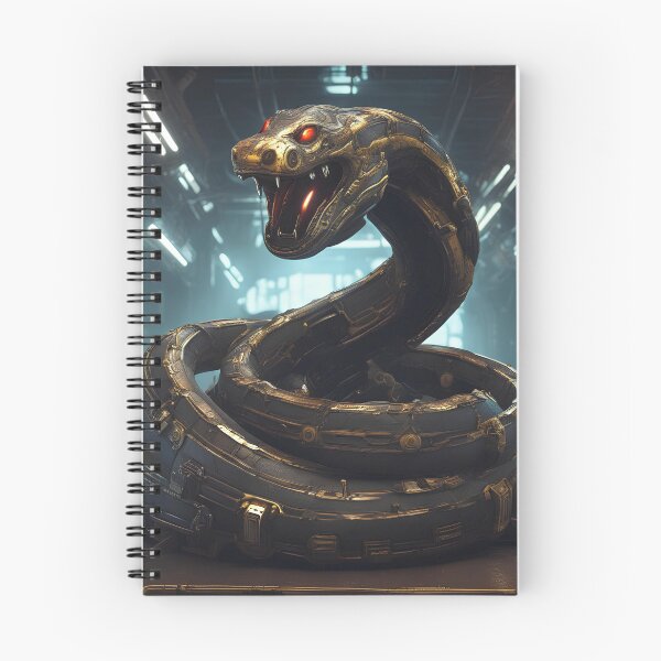 Item preview, Giant steampunk snake designed and sold by Maths-4-Nerds.