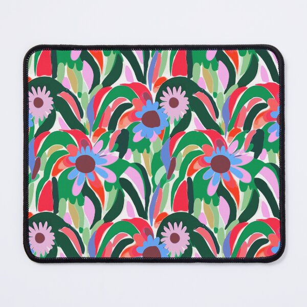 Item preview, Bold flowers and stripes summer joy designed and sold by Alessandro Remo Mazzoni Remotextiles.