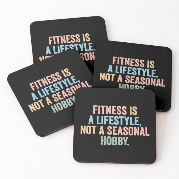 Item preview, Fitness Is a Lifestyle, Not a Seasonal Hobby: Trendy Gym Workout designed and sold by Singhe Design.