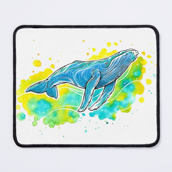 Item preview, Humpback Whale Watercolor designed and sold by Motivburg.