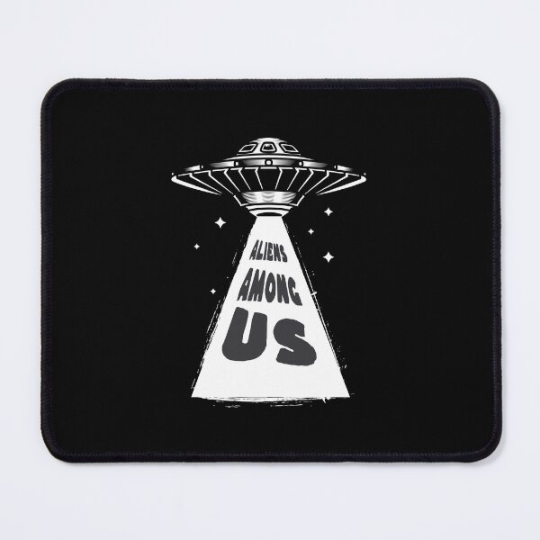 Item preview, "Aliens Among Us" - UFO Enthusiast Tee designed and sold by WildWoodWaver.
