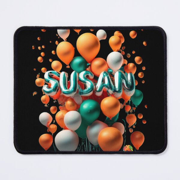 Item preview, Susan Name Gift Ideas Birthday Party Balloons designed and sold by OliDesigns.
