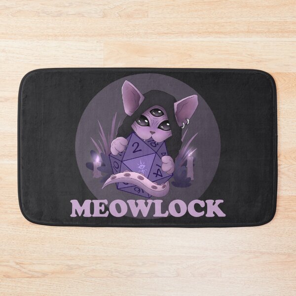 Item preview, DnD Meowlock - Cat Warlock designed and sold by Milcat.