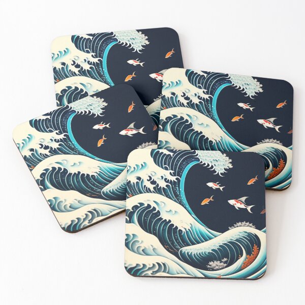 Item preview, Great Wave of Trees designed and sold by 7Royal.