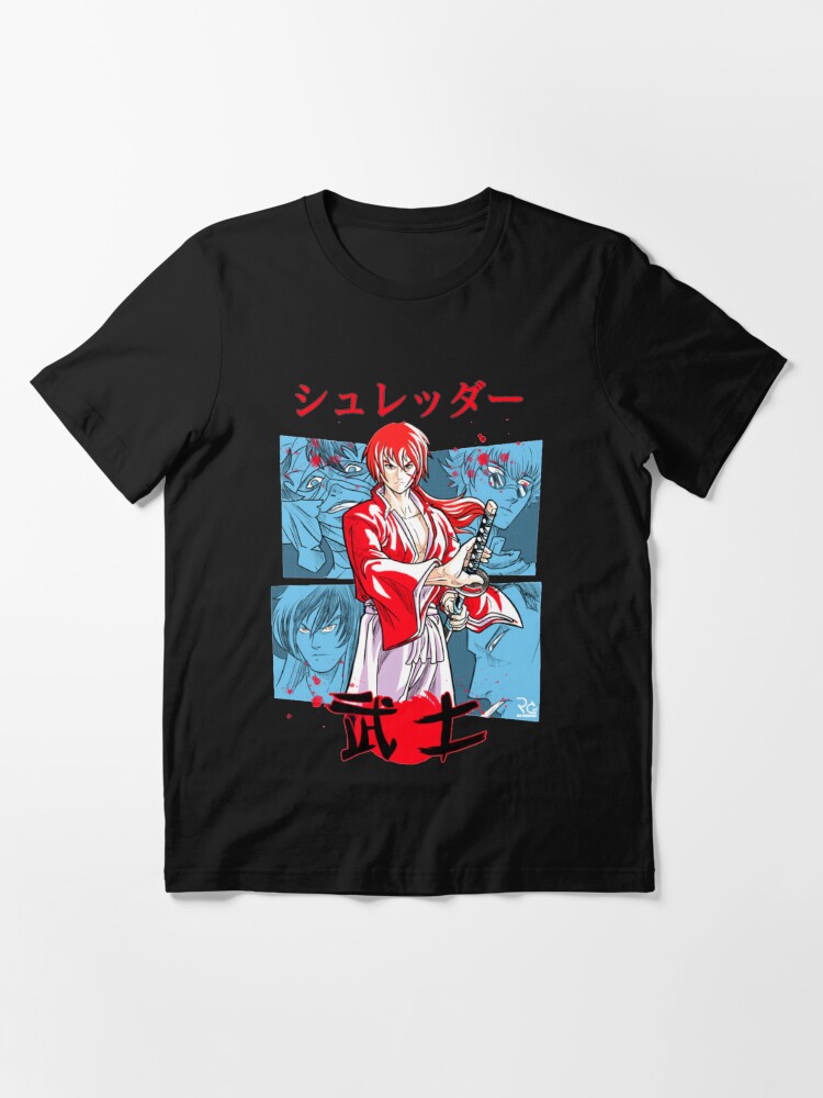 Rurouni Kenshin Tshirt - Aoshi Battousai Anime Poster Essential T-Shirt  for Sale by eckstromvan