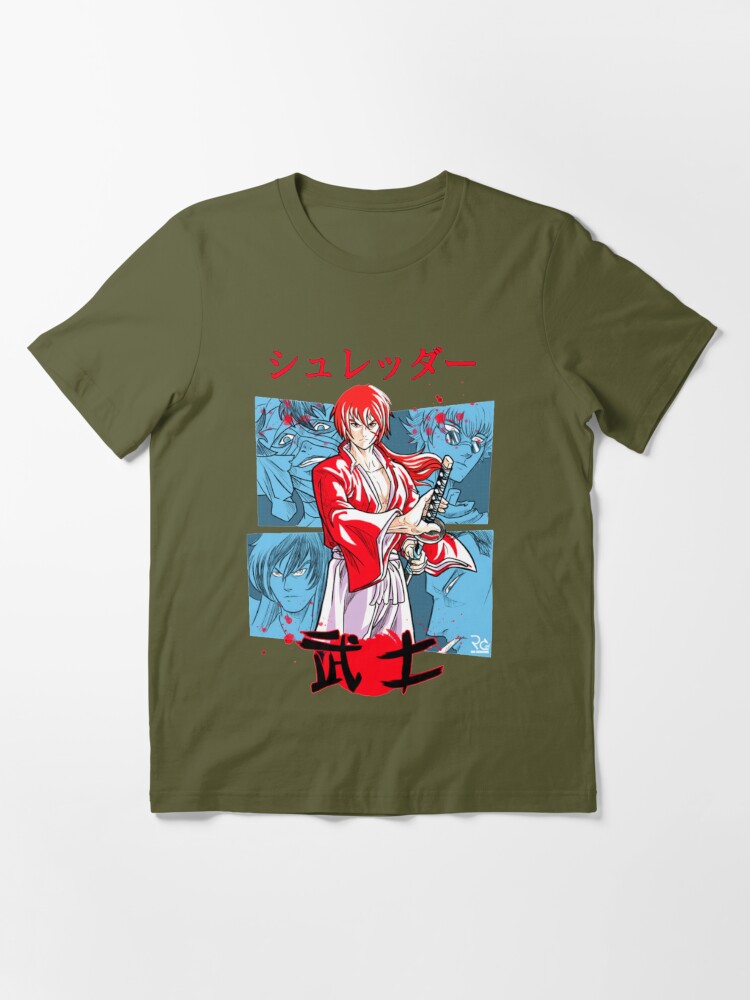 Rurouni Kenshin Tshirt - Aoshi Battousai Anime Poster Essential T-Shirt  for Sale by eckstromvan