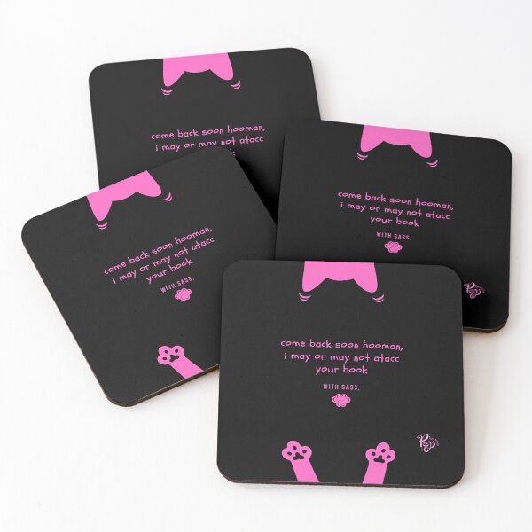Item preview, Sassy Cat With Sass (black and pink) designed and sold by ProsetoPrint.