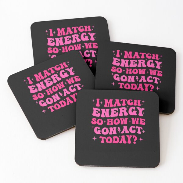 Item preview, Retro Groovy I Match Energy So How We Gone Act Today designed and sold by MissRasheedHam.