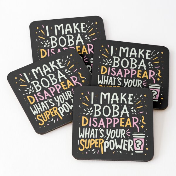 Item preview, I Make Boba Disappear What’s Your Superpower designed and sold by tw2us.