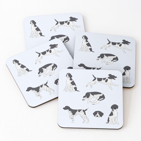 Item preview, Cute black german shorthaired pointer dog pack  designed and sold by Yaragold.