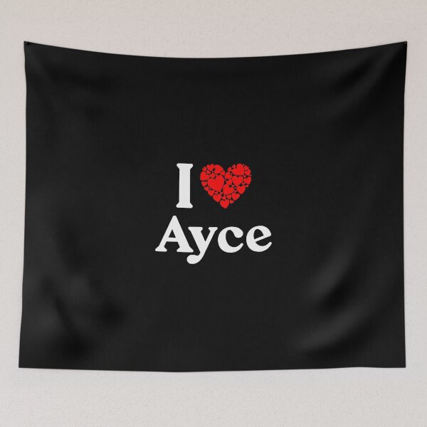 Item preview, Ayce Heart - I Love Ayce designed and sold by MiraclePitts.