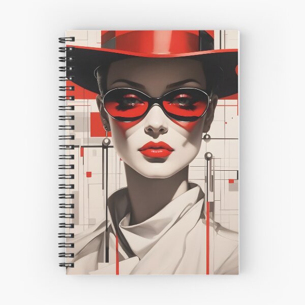 Item preview, Art: Elegant woman in Bauhaus style: art print, apparel, wall decor designed and sold by VonRauenfeld.