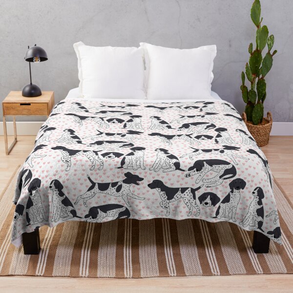 Item preview, Cute black german shorthaired pointer dog pattern  designed and sold by Yaragold.