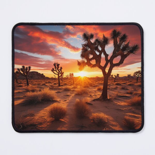 Item preview, Magical Sunset at Joshua Tree designed and sold by InkDazzle.