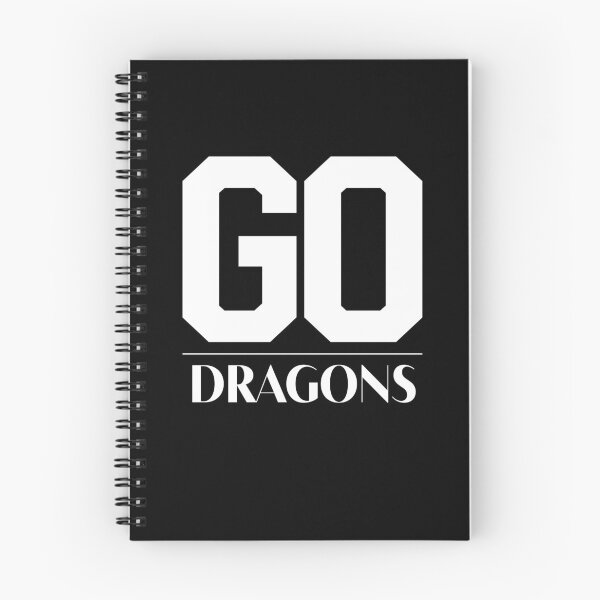 Item preview, Dragons Team Mascot School Spirit Game Night Dragon Skin Fan  designed and sold by smartrocket.