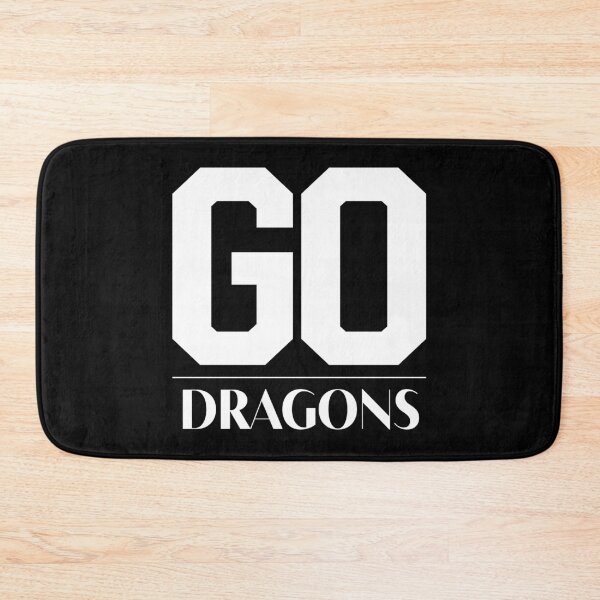 Item preview, Dragons Team Mascot School Spirit Game Night Dragon Skin Fan  designed and sold by smartrocket.