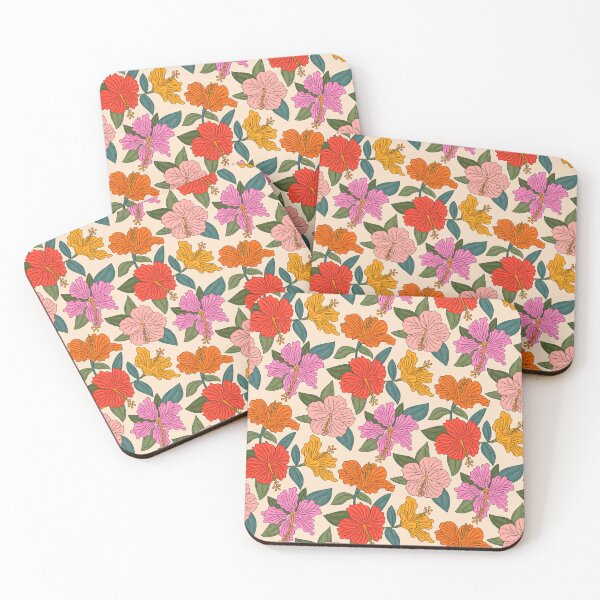 Item preview, Beautiful Hawaiian Floral Pattern designed and sold by Vector Scout Lab.