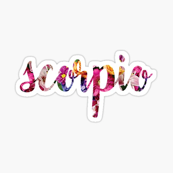 scorpio Sticker