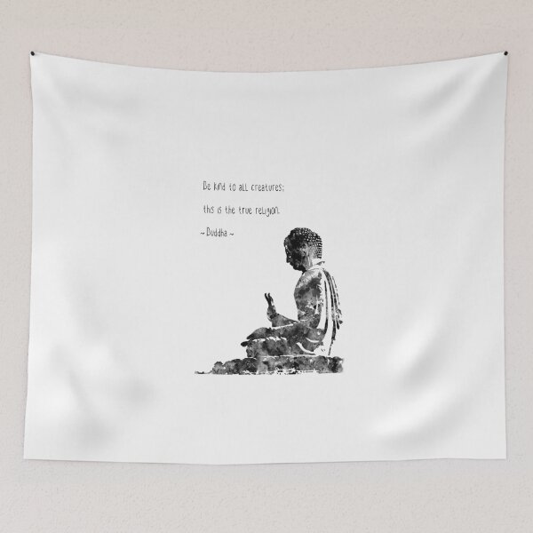 Item preview, Buddha, Buddha quote, watercolor Buddha designed and sold by Rosaliartbook.