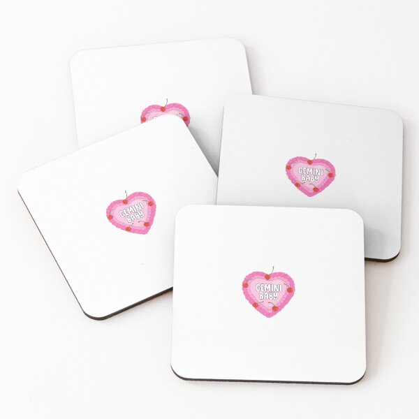 Item preview, Gemini star sign heart cake design  designed and sold by Designs by CJK.