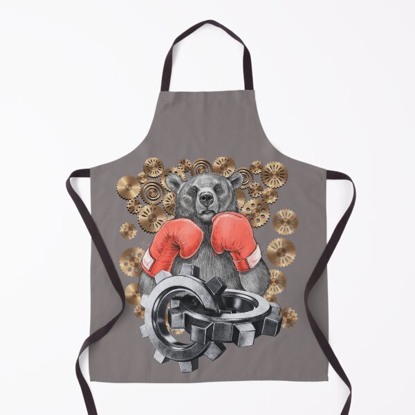 Item preview, Boxing Grizzly with gear Fanny Gift For Boxer, mechanic, husband or friend designed and sold by DSoriaDesign.