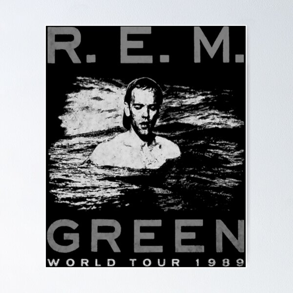 REM 1988 offers Vintage Poster