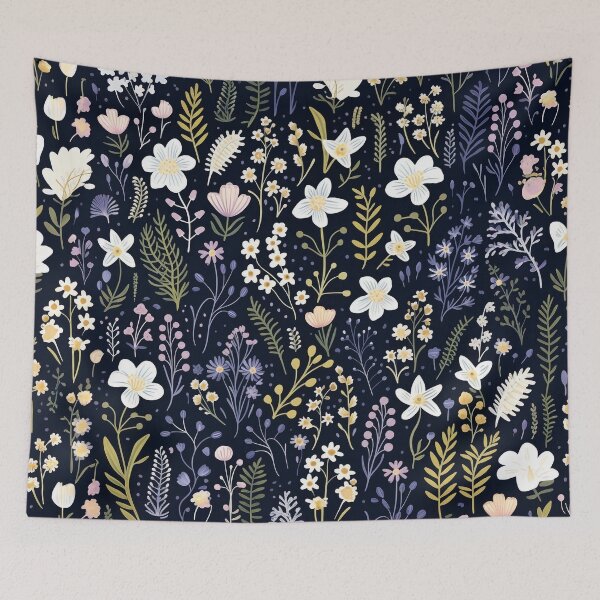 Item preview, As fragile as a flower in blue designed and sold by Mellym007.