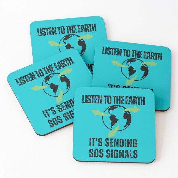 Item preview, LISTEN TO THE EARTH, IT'S SENDING SOS SIGNALS designed and sold by Liza36designs.