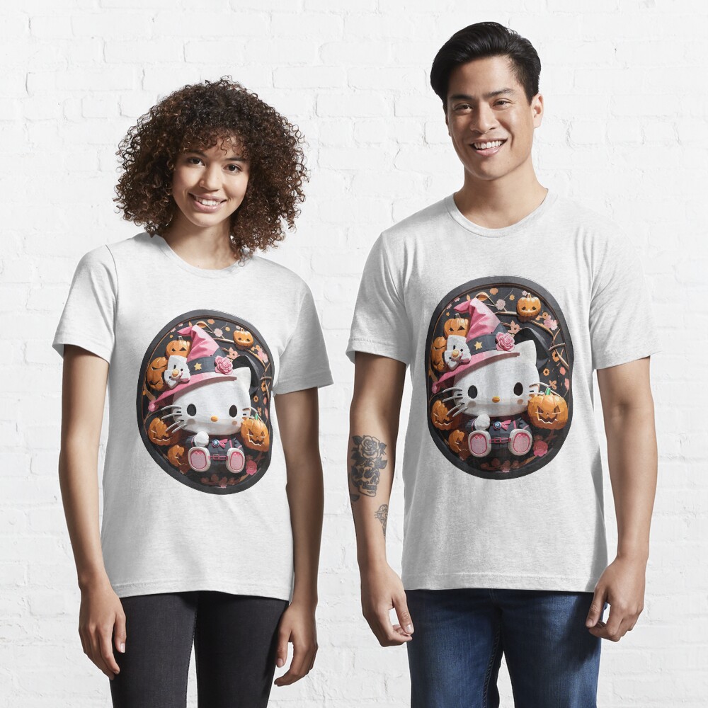 hello kitty couple shirt design