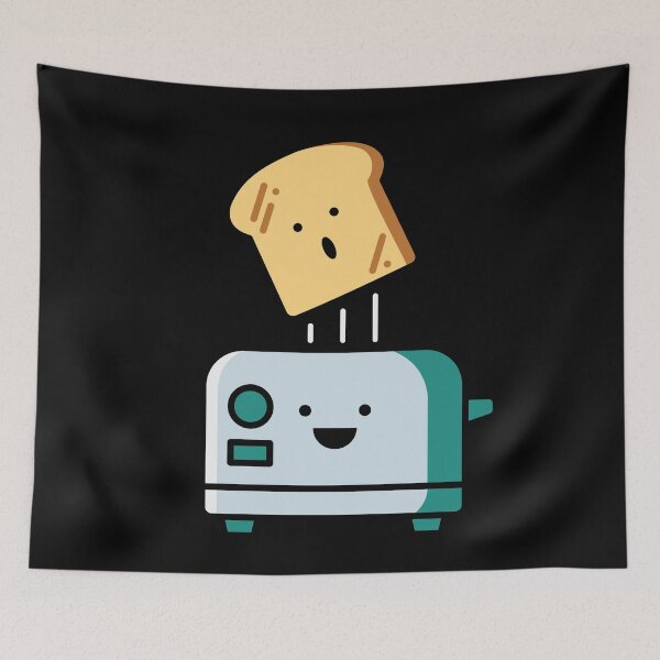 Item preview, Toast Toaster Bread Toast Breakfast designed and sold by MooonTees.