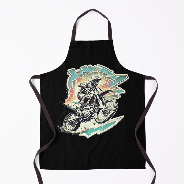 Item preview, Enduro motocross blue designed and sold by CapucineCharre.