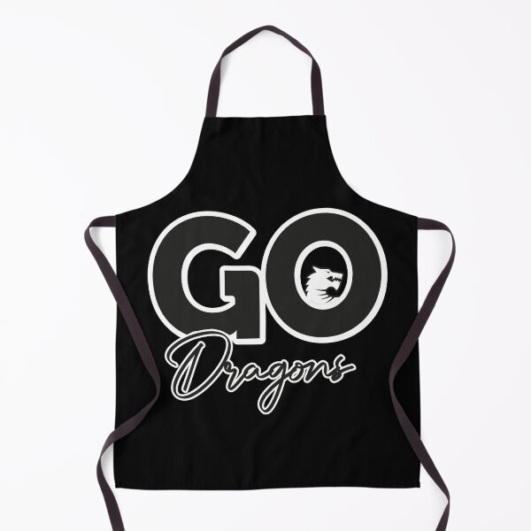 Item preview, Dragons Team Mascot School Spirit Game Night Dragon Skin Fan designed and sold by smartrocket.