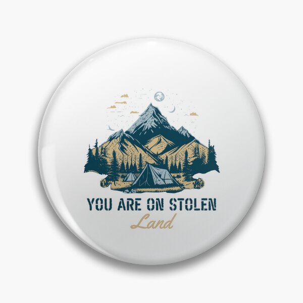 Item preview, You Are On Stolen Land Native Americans designed and sold by sleekartist.