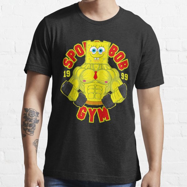  Mademark x SpongeBob SquarePants - My Leg Legs Day Weight  Lifting Bodybuilding SpongeBob Gym T-Shirt : Clothing, Shoes & Jewelry